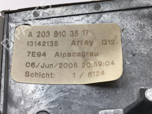 Rear mirror MERCEDES-BENZ C-CLASS (W203) C 230 (203.052) | BP20484705I6 