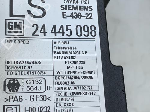 Engine control unit (ECU) OPEL CORSA C (X01) 1.2 (F08, F68) | BP36541551M57 - Image 4
