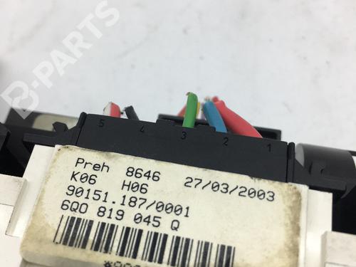 Climate control VW POLO (9N_, 9A_) 1.4 TDI | BP7731599I5 