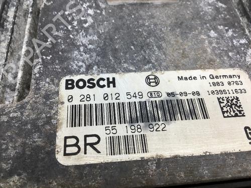 Engine control unit (ECU) OPEL ZAFIRA / ZAFIRA FAMILY B (A05) 1.9 CDTI (M75) | BP13622161M57 