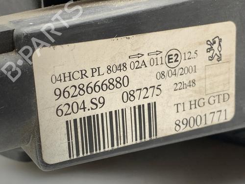 Left headlight PEUGEOT 206 CC (2D) 1.6 16V (2DNFUF, 2DNFUR) | BP36953227C28 - Image 5