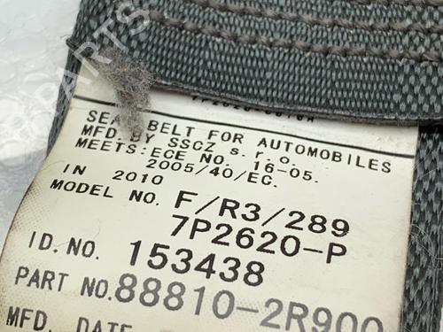 Front left seatbelt HYUNDAI i30 (FD) 1.6 CRDi | BP36999469I26 - Image 4
