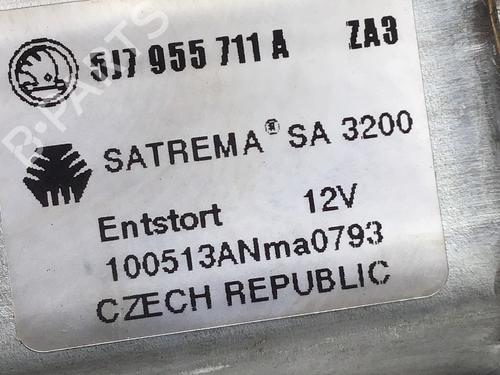 Rear wiper motor SKODA FABIA II (542) 1.2 | BP24517465M102 