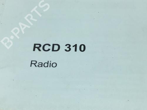 Radio VW GOLF VI (5K1) 1.2 TSI | BP18041288E6 