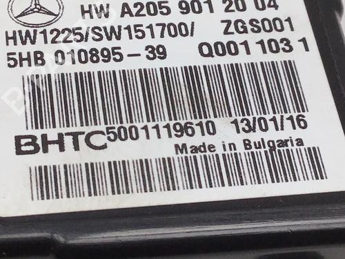 Electronic module MERCEDES-BENZ C-CLASS T-Model (S205) C 200 (205.242) | BP22329672M83 