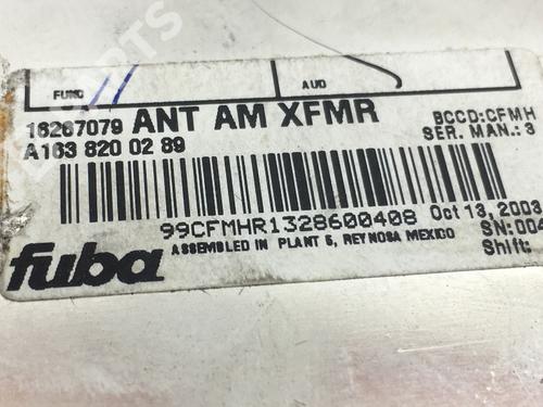 Electronic module MERCEDES-BENZ M-CLASS (W163) ML 270 CDI (163.113) | BP9157554M83 