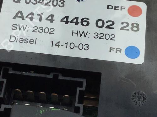 Climate control MERCEDES-BENZ VANEO (414) 1.7 CDI (414.700) | BP16091383I5 