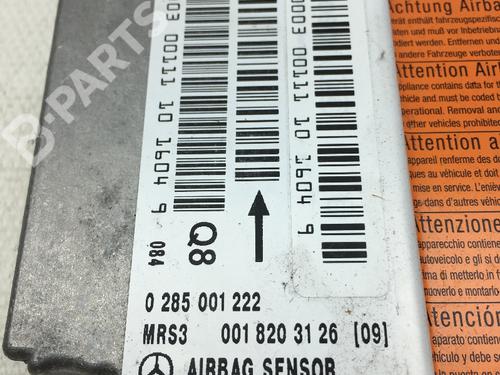 ECU airbags MERCEDES-BENZ A-CLASS (W168) A 140 (168.031, 168.131) | BP10161967M53 