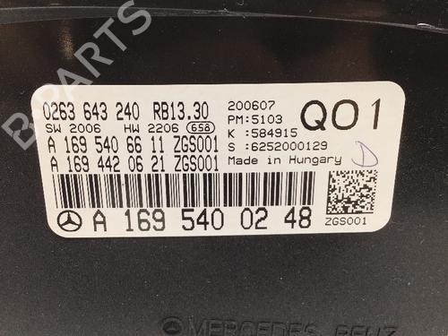 Engine control unit (ECU) MERCEDES-BENZ A-CLASS (W169) A 150 (169.031, 169.331) | BP26326741M57 