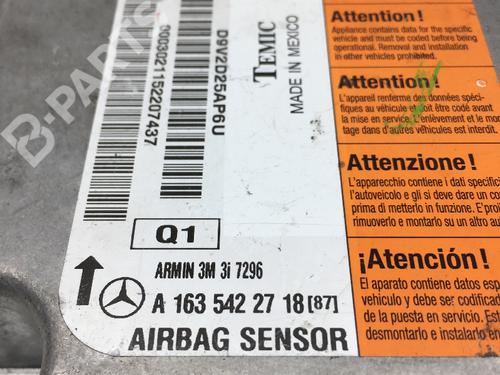 ECU airbags MERCEDES-BENZ M-CLASS (W163) ML 350 | BP9414001M53 