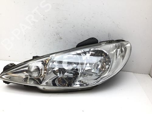 Used Left headlight PEUGEOT 206 CC (2D) 1.6 16V (2DNFUF, 2DNFUR) (109 hp) 25737770
