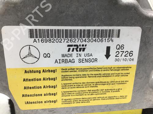 ECU airbags MERCEDES-BENZ A-CLASS (W169) A 150 (169.031, 169.331) | BP22215833M53 