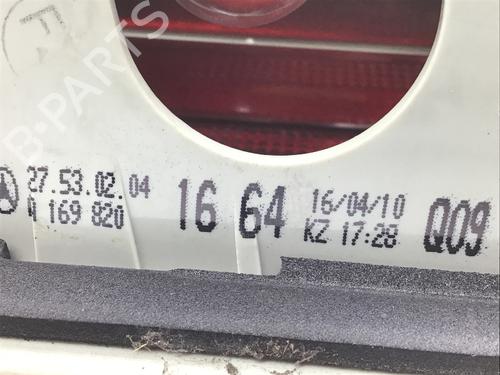 Right tailgate light MERCEDES-BENZ B-CLASS Sports Tourer (W245) B 180 CDI (245.207) | BP23884184C80 