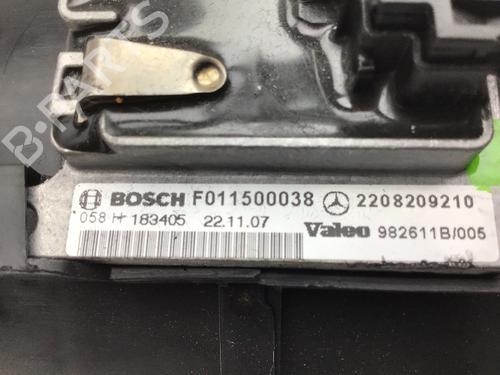 Heater blower motor MERCEDES-BENZ M-CLASS (W164) ML 320 CDI 4-matic (164.122) | BP19699857M62 
