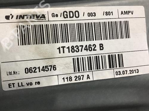 Right front door VW TOURAN (1T1, 1T2) 1.6 FSI | BP13878634C3 