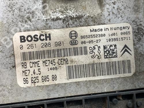 Engine control unit (ECU) PEUGEOT 206 SW (2E/K) 1.6 16V | BP39992606M57 - Image 4