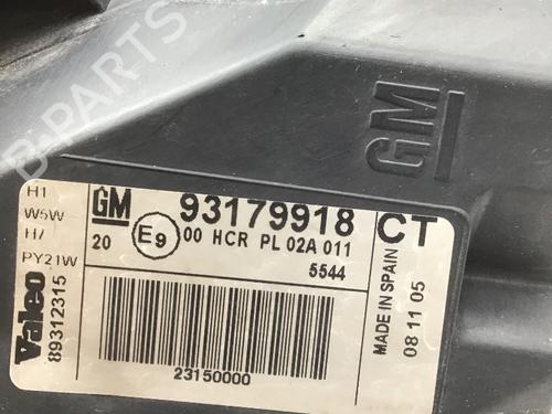 Left headlight OPEL VECTRA C Estate (Z02) 1.9 CDTI (F35) | BP14247296C28 