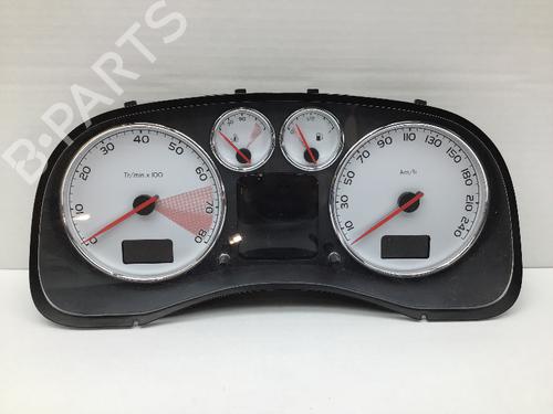 Used Instrument cluster PEUGEOT 307 CC (3B) 2.0 16V (136 hp) 15402307