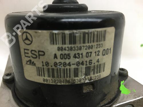 ABS pump MERCEDES-BENZ C-CLASS Coupe (CL203) C 180 Kompressor (203.746) | BP6712325M43 