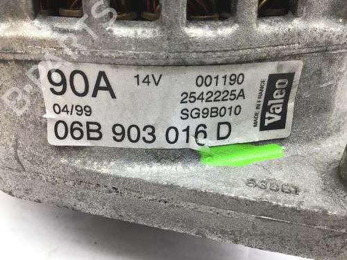 Alternator AUDI A4 B5 (8D2) 1.6 | BP18709512M7 
