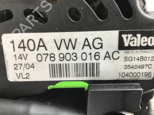 Generator AUDI A4 B6 Avant (8E5) 2.5 TDI | BP15913132M7 