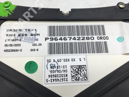 Instrument cluster PEUGEOT 307 SW (3H) 2.0 16V | BP10699722C47 