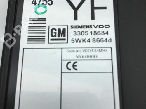 Elektronisk modul OPEL MERIVA A MPV (X03) 1.4 16V Twinport (E75) | BP10934523M83 