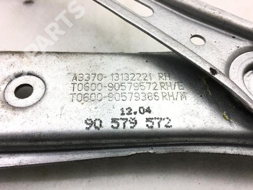 Front right window mechanism OPEL ZAFIRA A MPV (T98) 1.6 16V (F75) | BP8518122C23 