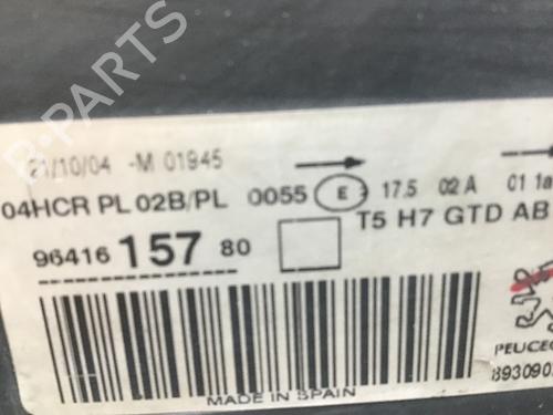 Left headlight PEUGEOT 307 CC (3B) 2.0 16V | BP15385028C28 