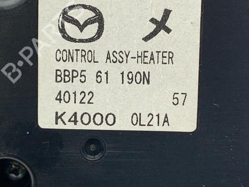 Climate control MAZDA 3 (BL) 1.6 MZR CD (BL14) | BP30720941I5