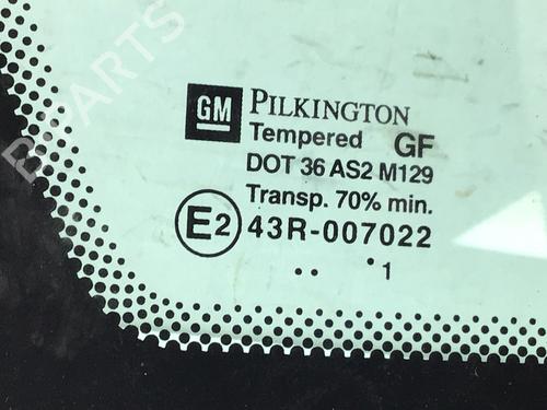 Front right quarter glass OPEL ZAFIRA A MPV (T98) 1.6 16V (F75) | BP21803740C112 