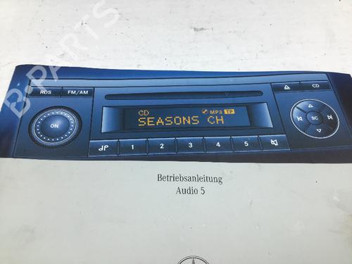 Radio MERCEDES-BENZ A-CLASS (W169) A 150 (169.031, 169.331) | BP17366924E6 