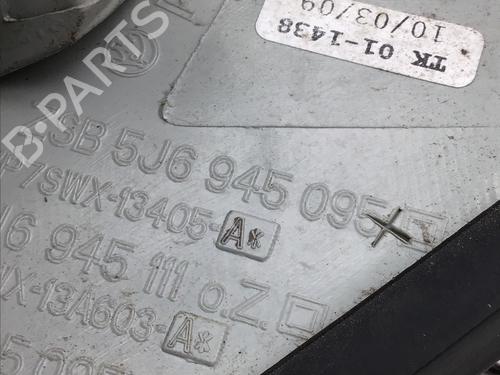 Left taillight SKODA FABIA II (542) 1.4 | BP30163211C34