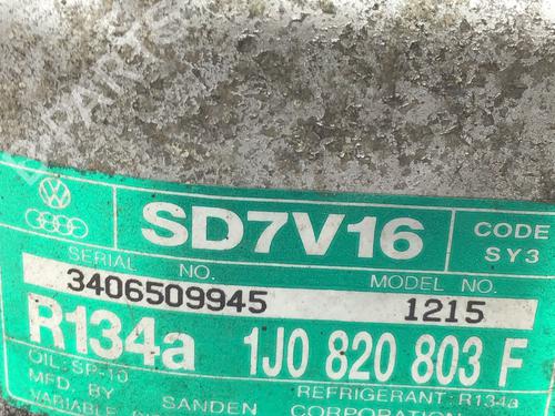 AC compressor VW GOLF IV (1J1) 1.6 | BP20138066M34 