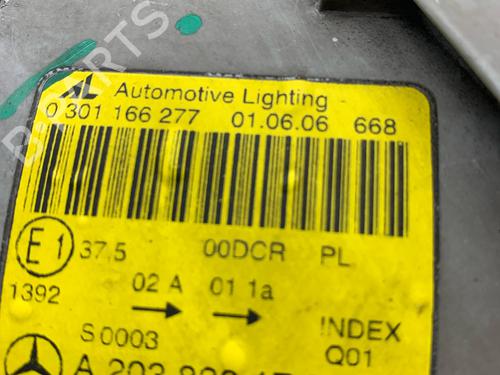 Faro izquierdo MERCEDES-BENZ C-CLASS T-Model (S203) C 200 Kompressor (203.242) | BP30934933C28 