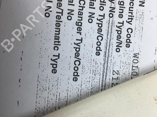 Radio OPEL CORSA C (X01) 1.2 (F08, F68) | BP27680272E6 