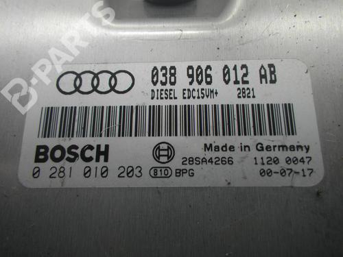 Engine control unit (ECU) AUDI A6 C5 Avant (4B5) 1.9 TDI | BP5317315M57 