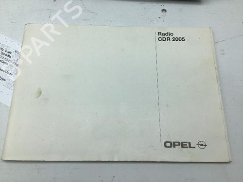 Radio OPEL CORSA C (X01) 1.2 (F08, F68) | BP27680272E6 