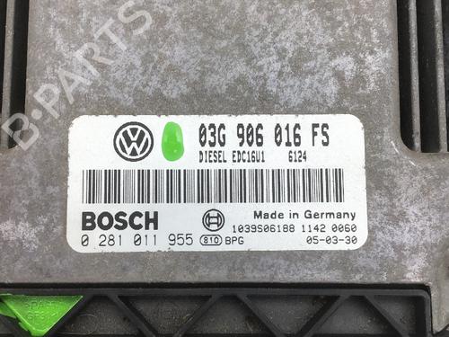 Engine control unit (ECU) VW GOLF V (1K1) 1.9 TDI | BP19798358M57 