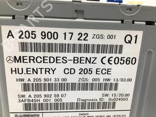 Radio MERCEDES-BENZ C-CLASS T-Model (S205) C 200 (205.242) | BP22329677E6 