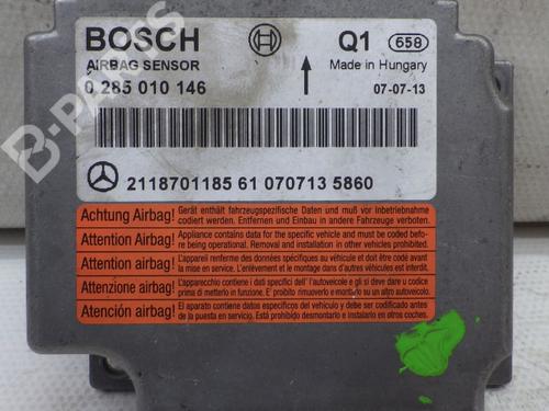Used ECU airbags MERCEDES-BENZ E-CLASS T-Model (S211) E 220 T CDI (211.208) (170 hp) 6243666
