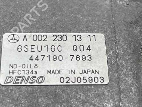 AC compressor MERCEDES-BENZ A-CLASS (W169) A 200 (169.033, 169.333) | BP31171945M34 