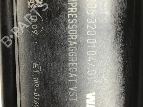 Suspension compressor MERCEDES-BENZ C-CLASS (W205) C 400 4-matic (205.066) | BP28490937M103 