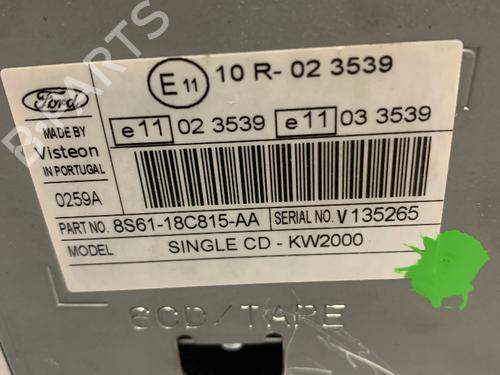 Radio FORD FIESTA V (JH_, JD_) ST150 | BP15600402E6 