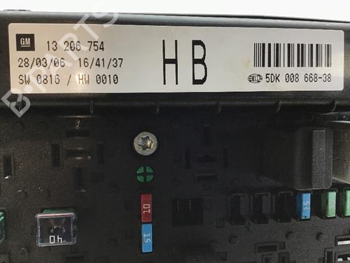 Engine control unit (ECU) OPEL ASTRA H TwinTop (A04) 1.9 CDTi (L67) | BP19180255M57 