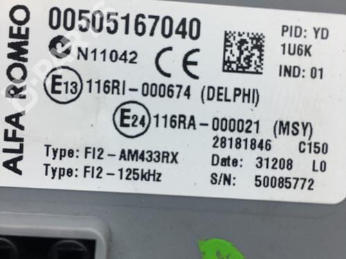 Engine control unit (ECU) ALFA ROMEO MITO (955_) 1.4 (955AXB1B, 955.AXF1B) | BP11048422M57 