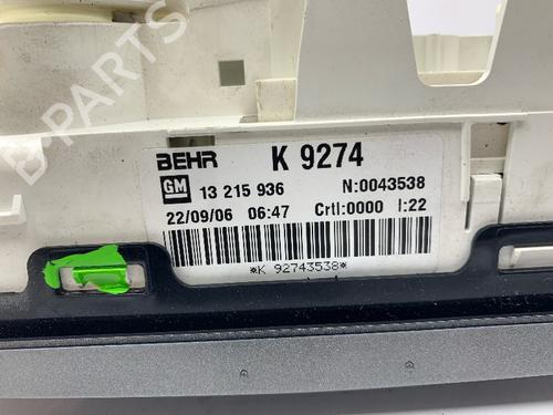 Climate control OPEL MERIVA A MPV (X03) 1.6 (E75) | BP30858948I5