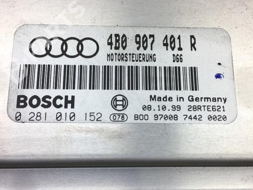 Engine control unit (ECU) AUDI A6 C5 (4B2) 2.5 TDI quattro | BP6866084M57 