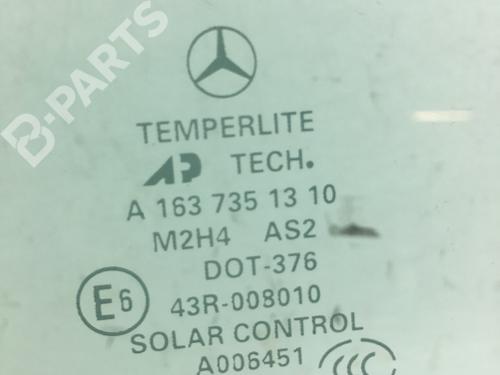 Rear left door window MERCEDES-BENZ M-CLASS (W163) ML 270 CDI (163.113) | BP9133819C20 