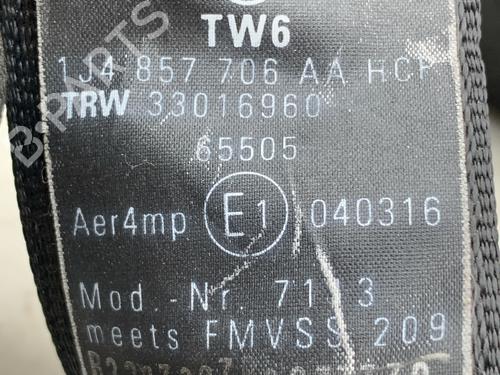 Front right seatbelt VW BORA Variant (1J6) 1.6 16V | BP39654973I25 - Image 5